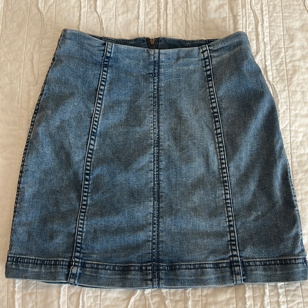 Free People Denim Skirt- Size 4
